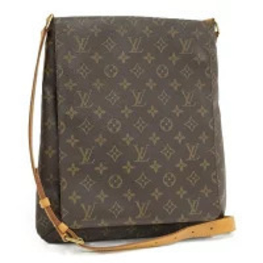 LOUIS VUITTON Shoulder Bag Musette Brown Monogram